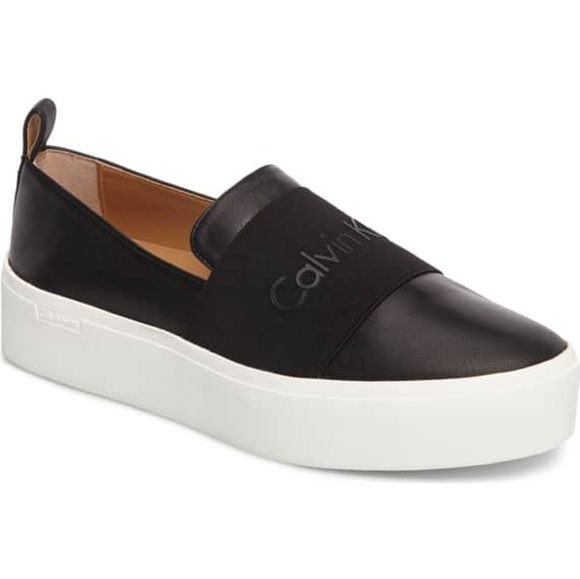 calvin klein platform high tops